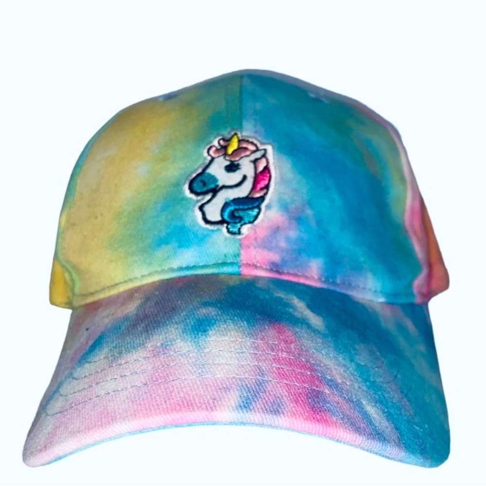 Tie Dye Unicorn Baseball Cap